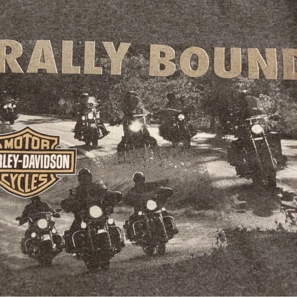 2009 Harley Davidson Rally Bound Olympia, WA Men's Muscle Shirt 2XL